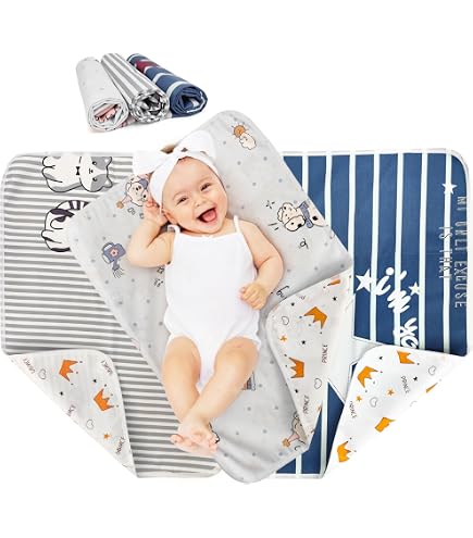 100 Coussinets Jetables Pour Matelas à Langer - Ultra Absorbants, Étanches & Séchage Rapide - Bébé & Animaux