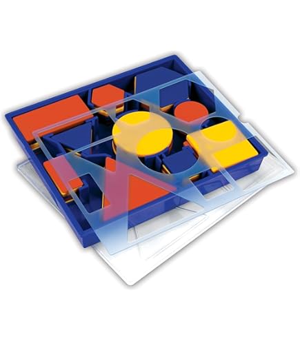 Learning Resources Geometric Shapes Building Set (set/170 - View #3