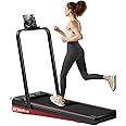 Incline Walking Pad Treadmill for Home and Office, Under Desk Treadmill with 2.5 HP Quiet Brushless, 265 LBS Capacity