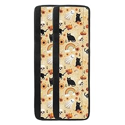 ASQVTIFE Black Cat Refrigerator Door Handle Covers