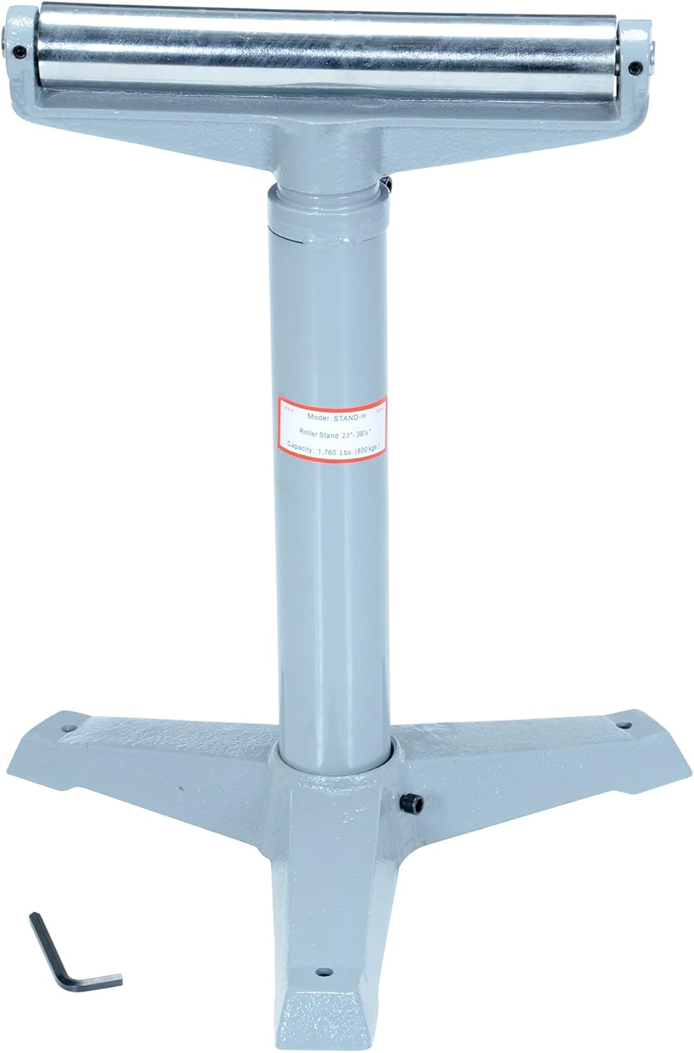 Vestil STAND-H 14" Horizontal Deluxe Roller Stand, 23" - 38-1/2" Height, 1760 lbs Capacity: Adjustable Roller Stand: Industrial & Scientific