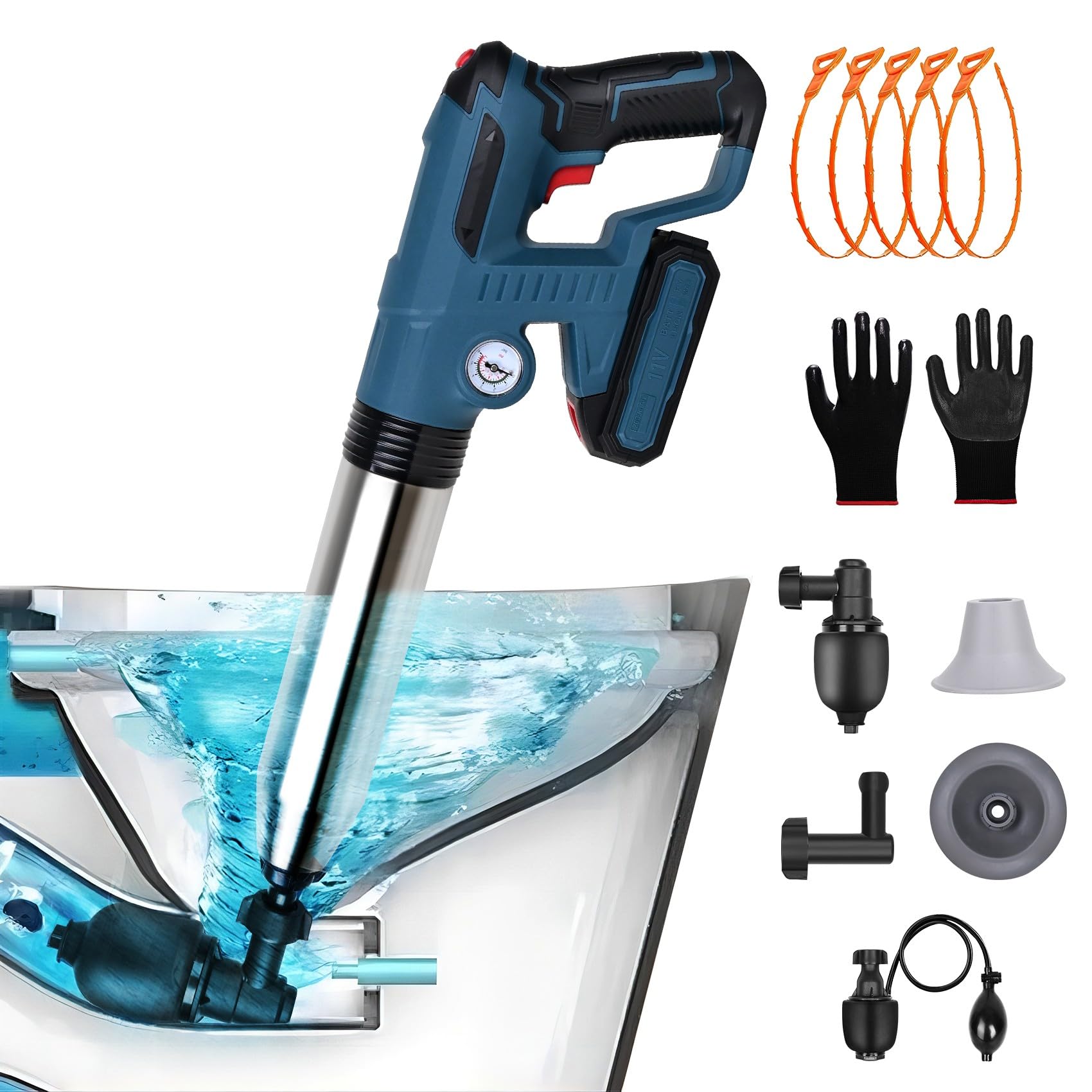 Mua Electric Toilet Plungers Set,Toilet Plunger Heavy Duty High