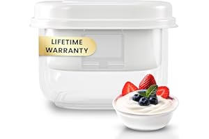 Ultimate Yogurt Strainer, Make Delicious, High Protein, Greek Yogurt, 70% Less Sugar & Lactose, Fine Mesh Nylon Greek Yogurt 