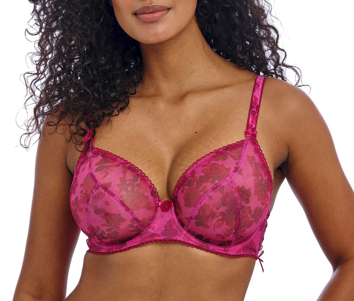 Freya Women’s Rose Blossom Underwire Plunge Bra