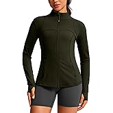 G Gradual Workout Jackets for Woman Hip-Length Slim Fit Zip Up 4 Pockets Athletic Jacket Spring Gym Running Clothes