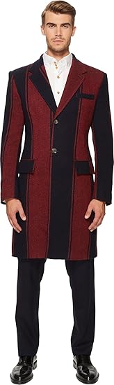 Amazon Vivienne Westwood メンズ ストライプ シティコート Us サイズ 50 Us 39 4 カラー ブルー コート ジャケット 通販