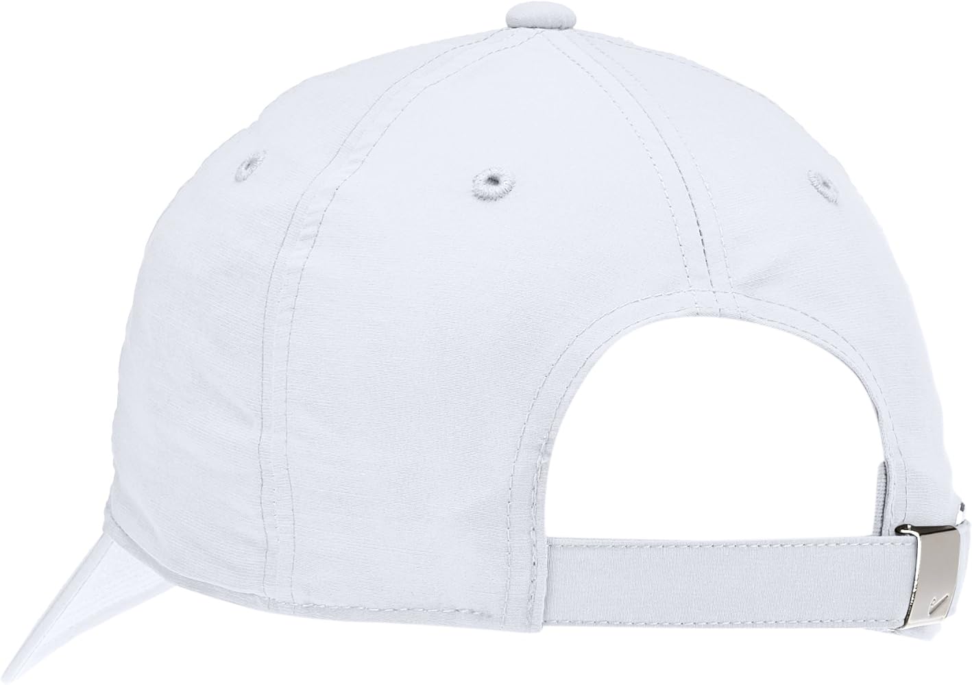 Nike Metal Swoosh Cap - Gorra para hombre, talla única, color blanco / plateado: Amazon.es: Ropa y accesorios