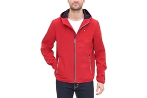 Tommy Hilfiger Mens Hooded Performance Soft Shell JacketJacket