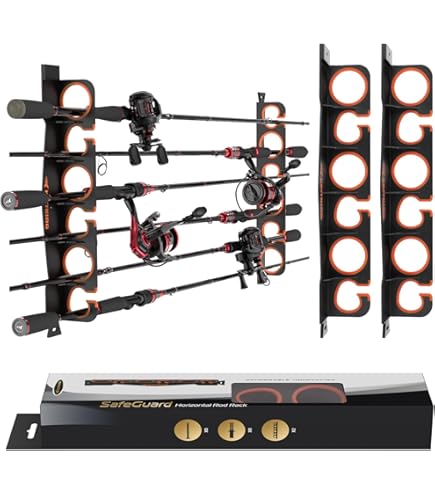 Amazon.com: Holds Up to 12 Rods Fishing Pole Rod Racks Wall or Ceiling Mounted Fishing Pole Rod Holders for Garage Storage Organizer Fishing Gear Equipment Gifts for Men Women (simple 2 sets Amazon.com: Holds Up to 12 Rods Fishing Pole Rod Racks Wall or Ceiling Mounted Fishing Pole Rod Holders for Garage Storage Organizer Fishing Gear Equipment Gifts for Men Women (simple 2 sets