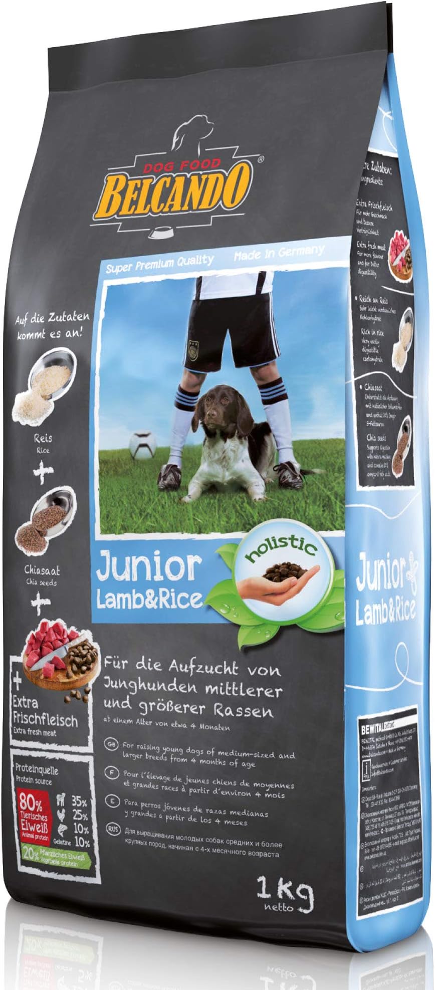 BelcandoTrockenfutter JUNIOR LAMB & RICE für Junghunde 1,0 kg