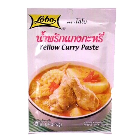 [ 50g ] LOBO Gelbe Curry Paste / Yellow Curry Paste