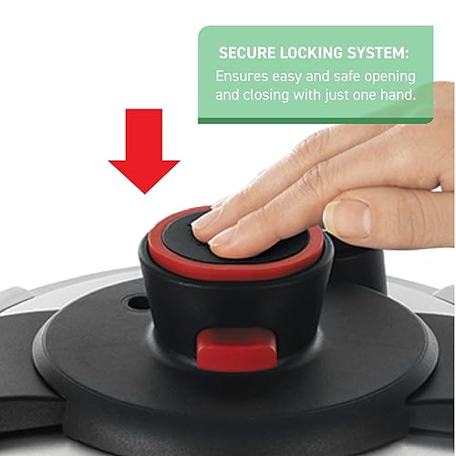 T-fal Clipso Stainless Steel Pressure Cooker Quart, Induction