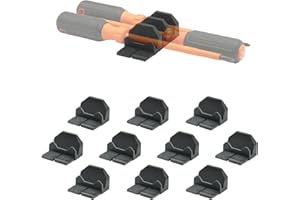 StealthMounts Drawer Hive Screwdriver Holder – 10 Pack | Modular Tool Drawer Organiser for Standard Screwdrivers | Injection-