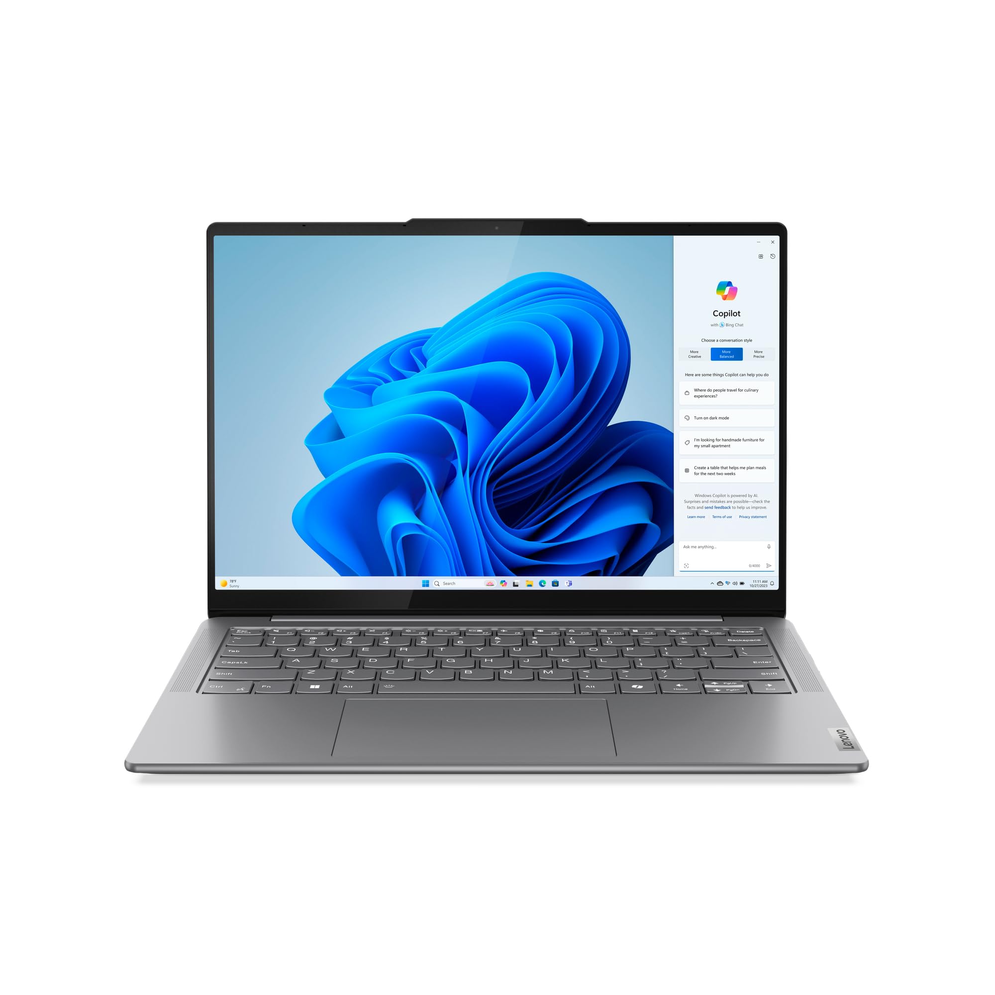 Lenovo Yoga Slim 7 14IMH9 Intel Core Ultra 5 125H Ordinateur Portable 35,6 cm (14") WUXGA 16 Go LPDDR5x-SDRAM 512 Go