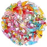 Ulalaza 100pcs Cute Slime Charms Mixed Set Resin Flatback for DIY Craft Making Ornament Scrapbooking Beads Assorted Candy Fruit Cake Trellis