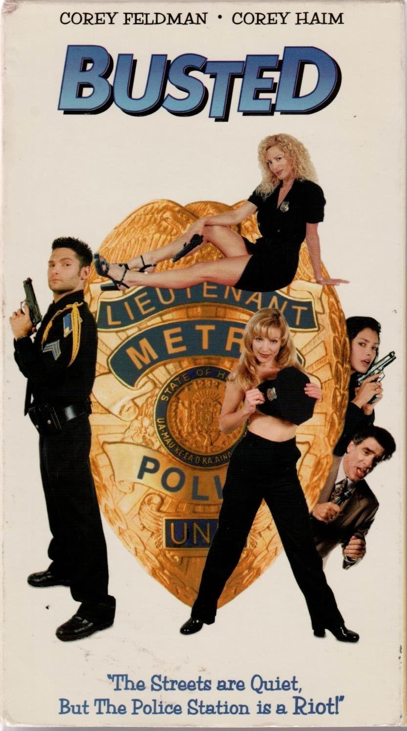 Busted [VHS] Corey Feldman, Corey Haim, Dominick Brascia, Mariana