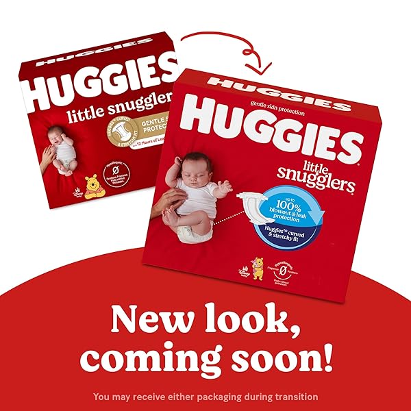 HUGGIES SIZE 2 DIAPERS, LITTLE SNUGGLERS BABY DIAPERS, SIZE 2 (12-18 LBS), 72 COUNT