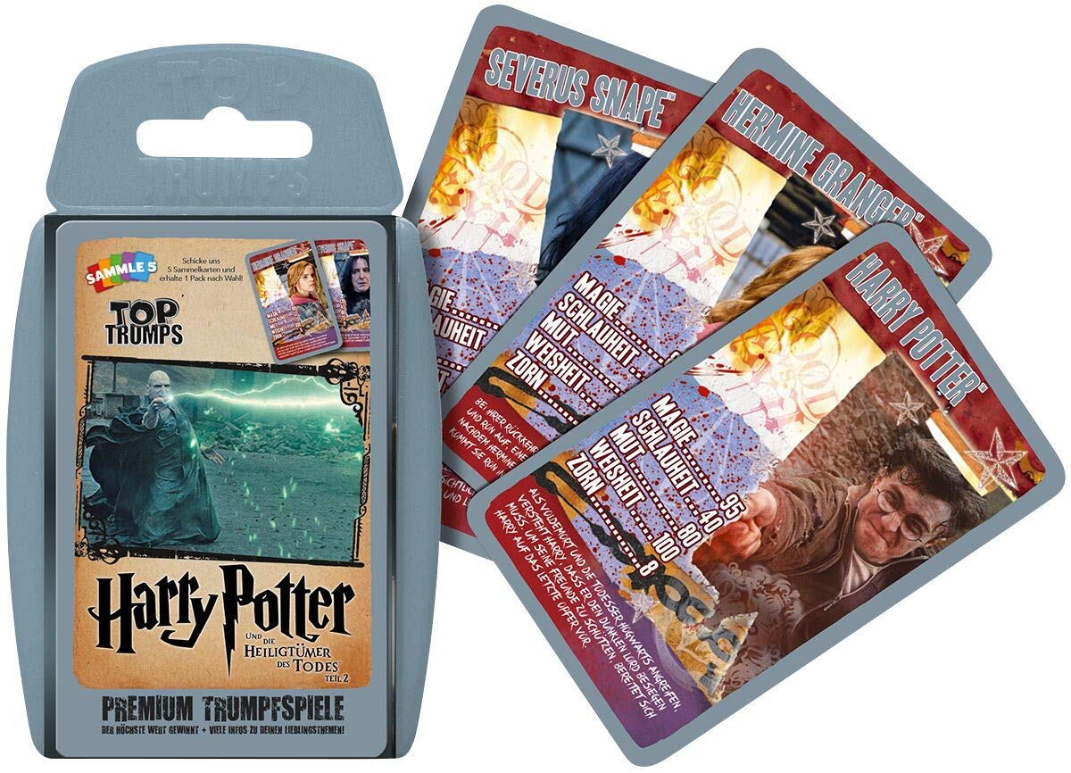 Winning Moves WIN62554 - Top Trumps:Harry Potter and the Deathly Hallows 2, Game