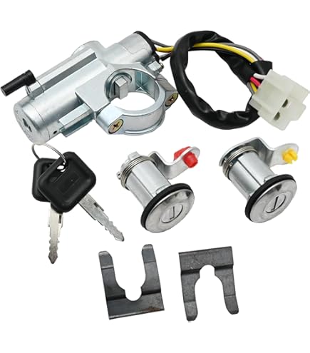 Amazon.com: Well Auto Ignition Switch w/Lock Cylinder Compatible