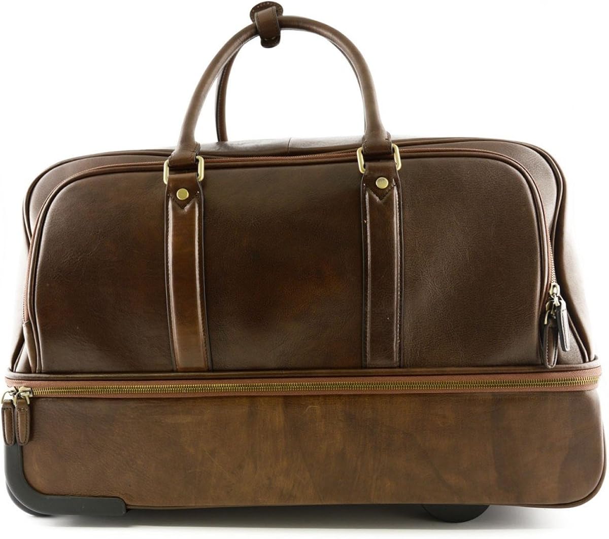 leather trolly bag