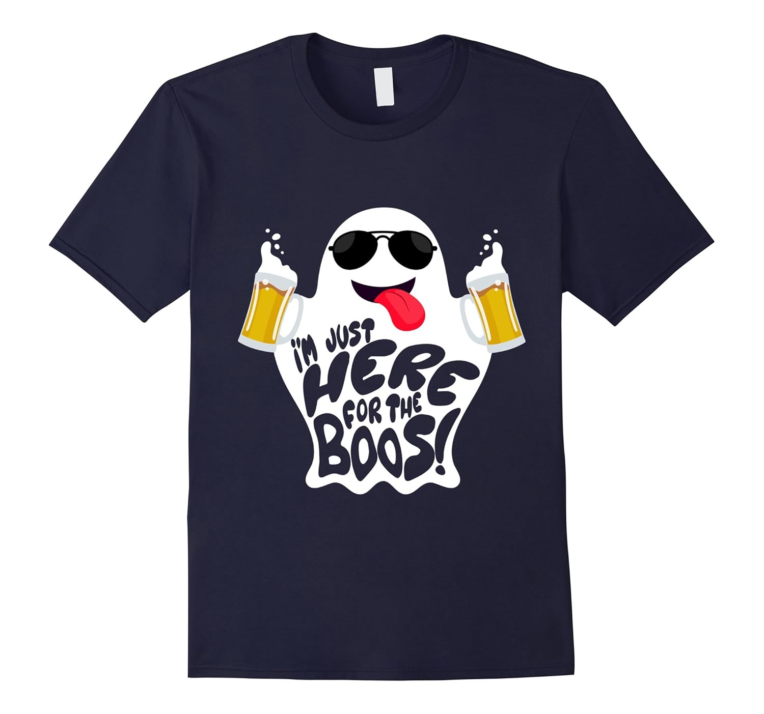 i'm just here for the boos beer shirt-ANZ