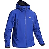 Pioneer Camp Men's Ski Jacket Waterproof Insulated Snowboard Hooded 3L Hard Shell Windproof Winter Mountain Snow Coat Hiking