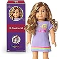 American Girl Truly Me 18-inch Doll #102 with Blue Eyes, Strawberry-Blonde Hair, Lt-to-Med Skin, T-shirt Dress, For Ages 6+