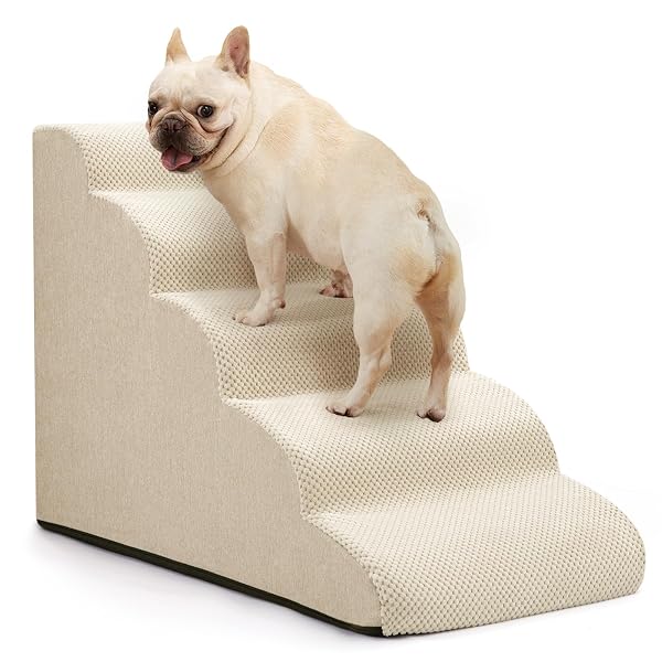 AODISMAN DOG STEPS FOR BED AND COUCH,4-STEP DOG...