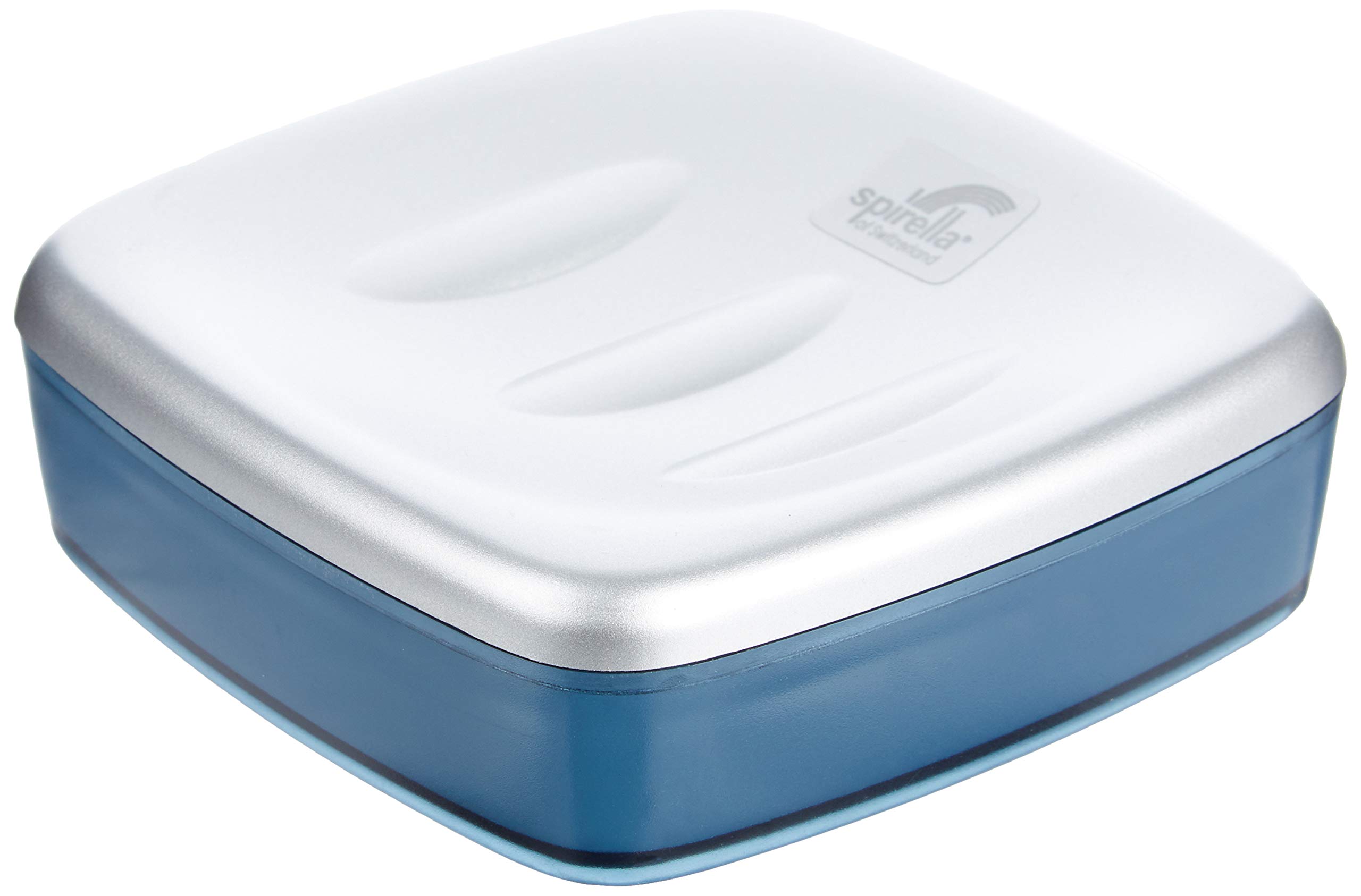 Spirella Desk Accessory Planet Dark Grey Soap Dish 1209564, White, Standard