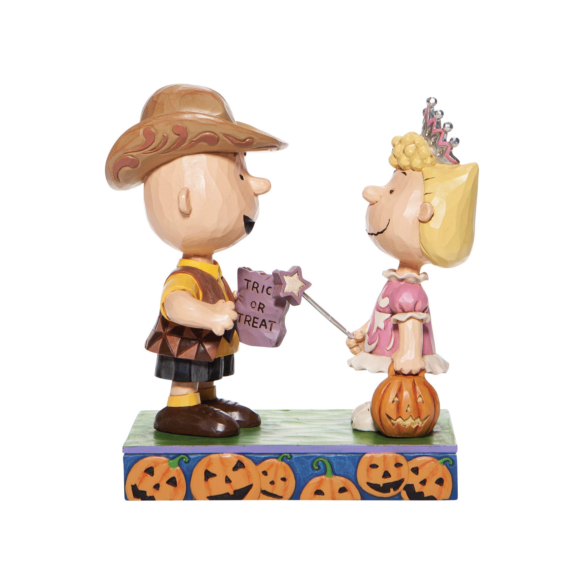 Enesco Peanuts by Jim Shore Charlie Brown Halloween 5.5`' Figurine