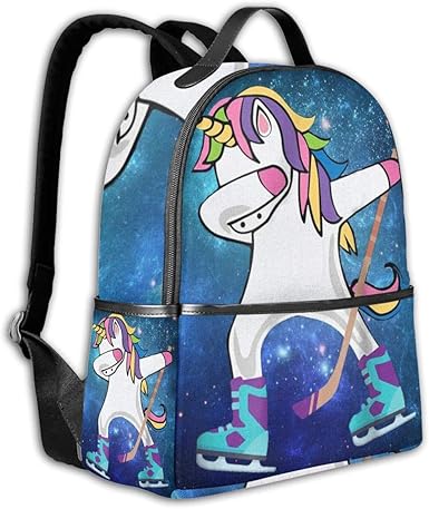 dabbing unicorn backpack