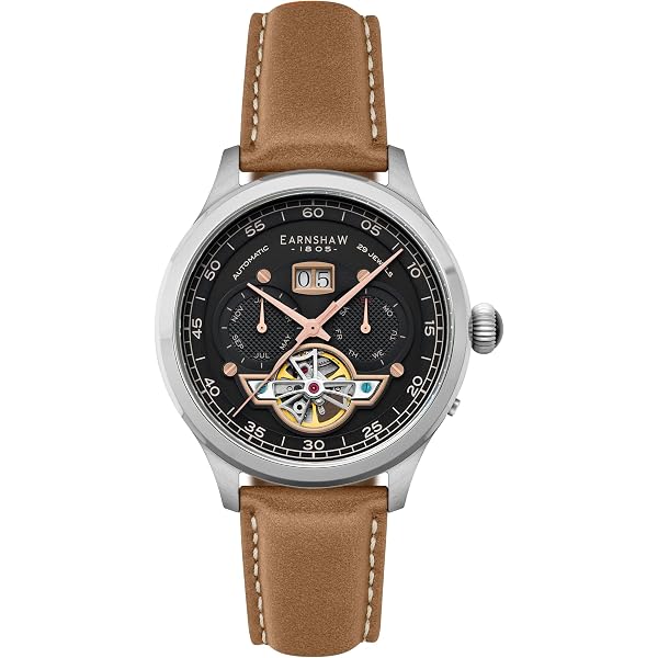 Amazon.com: HERITOR Davies Automatic Watch for Men – 44mm  display picture 3
