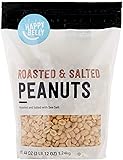 Amazon Brand - Happy Belly Roasted and Salted Peanuts, 44 Ounce