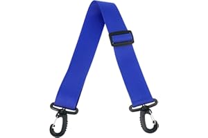 PATIKIL 90cmx3.8cm Roller Skate Leash, Adjustable Ski Boots Carrier Strap for Roller Skates, Ski Boots, Ice Skates, Blue