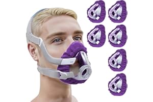 NATAKU 6-Pack Medium CPAP' Mask Liners Compatible with F20 Full Face Masks Cushion, Reusable Comfort Cushioned Mask Cushion Covers, Absorb Facial Oils and Moisture to Improve Mask Wear Experience
