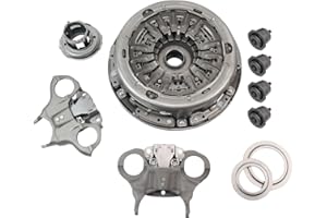DOKOYEO 6DCT250 DPS6 Auto Transmission Clutch Kit with Clutch Release Fork Lever Compatible with 2013-2018 Ford Fiesta, 2012-2018 Focus, 2013-2017 EcoSport, 2012-2016 B-MAX, 2014-2016 C-MAX, 602000800