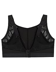 Full Figure Plus Size No-Sweat Mesh Sports Bra
