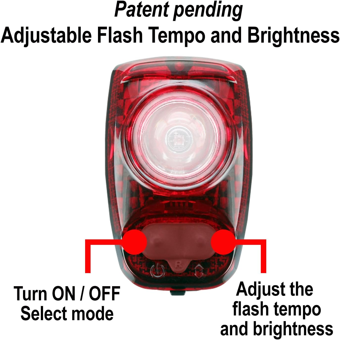 Cygolite Hotshot– High Power 2 Watt Bike Taillight– 6 Night & Daytime Modes– User Tuneable Flash Speed– Compact Design– IP64 Water Resistant– Secured Hard Mount– USB Rechargeable– Great for Busy Roads: Sports & Outdoors