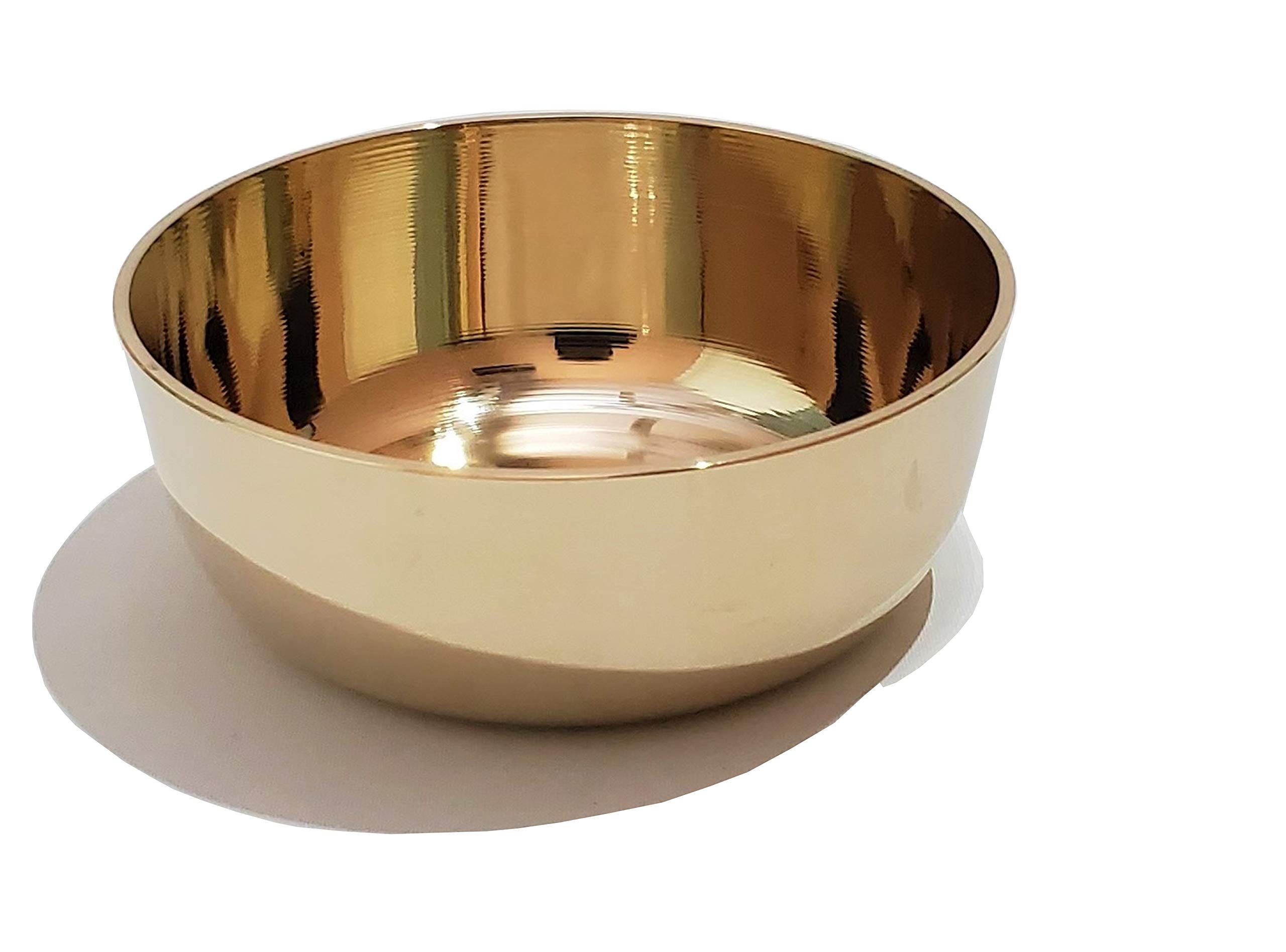 Pure Source India Kansa/Bronze Solid Bowl - 150 Ml, 1 Piece, Gold 3