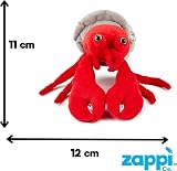 Zappi Co Plush Hermit Crab Toy 14in Safari Animals Collection Kids view 3