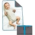 J.L. Childress Full Body Portable Changing Pad - Baby Diaper Changing Pad for Travel - Padded, Waterproof, Foldable - Extra-L