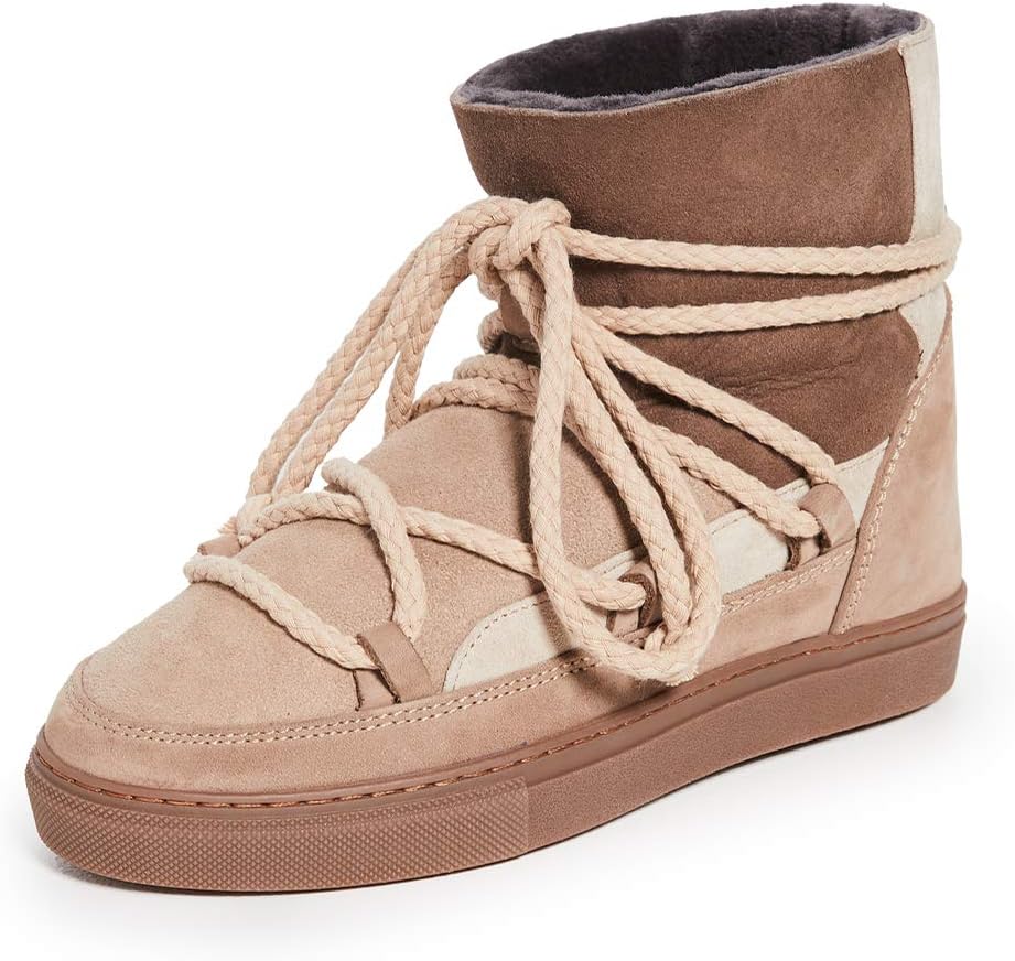 INUIKIIWomen's Patchwork Shearling Sneakers