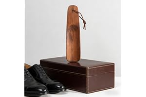 6.1-Inch Portable Shoe Horn with Hanging Strap – Travel & Daily Use Shoe Helper