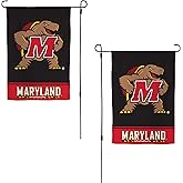 Desert Cactus University of Maryland UM Garden Flag – 19 x 12 inch Maryland Terrapins Banner, For Outdoor Display and Events (Design B)