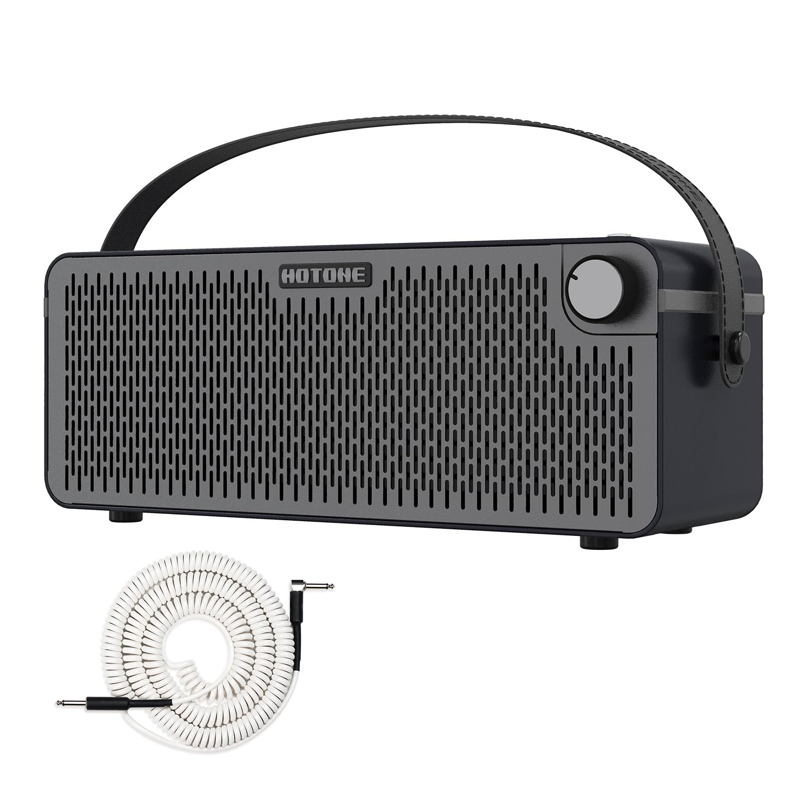 Photo 1 of HOTONE Multifunctional Modern Bluetooth Modeling Amplifier Touch Screen Guitar Bass IR Cabinets with Multi FX Stereo Mobile APP AP-30 (Include 1PCS Additional 20FT Guitar Coiled Cable)