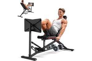 PASYOU Leg Press Machine, Adjustable Weight Bench with Leg Extension, 1300LBS Weight Capacity Leg Press Machines for Home Gym