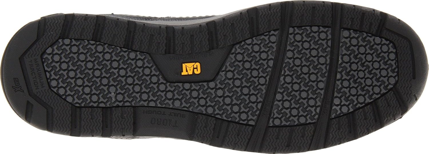 caterpillar men's brode hi steel toe skate shoe