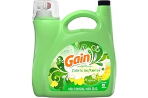 Gain Ultra Concentrated Liquid Fabric Softener, Original (138 fl oz, 204 loads)