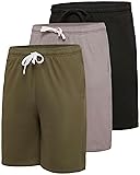 Real Essentials 3 Pack: Big and Tall Shorts Mens