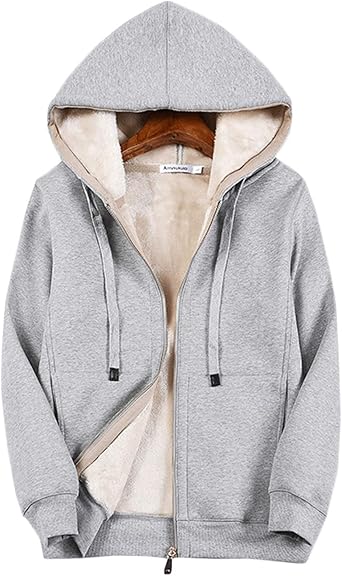 thick zip up hoodie womens